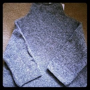 Zara Knit Mock turtle neck sweater.
